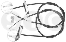 STC T481807 - CABLE FRENO FOCUS ALL (DISC BRAKE)