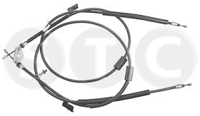 STC T481840 - CABLE FRENO FOCUS IIALL (DISC BRAKE)