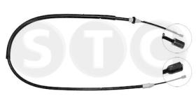 STC T483076 - CABLE FRENO CLIO ALL1,6-1,9DS (DISC B
