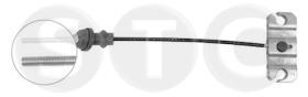STC T482188 - CABLE FRENO 626 ALL ANT.-FRONT