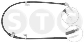 STC T482189 - CABLE FRENO 626 ALL 4DOOR (DRUM BRAKE)