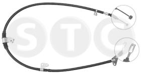 STC T482190 - CABLE FRENO 626 ALL 4DOOR (DRUM BRAKE)