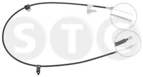 STC T483500 - CABLE FRENO COROLLA ALL (ZZE120-12) DX