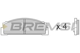 Bremsi BP2003 - B. PADS FIAT, LANCIA, SEAT, FSO