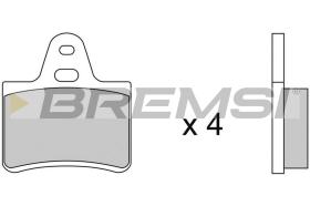 Bremsi BP2087 - B. PADS CITROEN