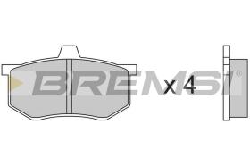 Bremsi BP2140 - B. PADS SEAT FURA SEAT 127