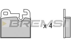 Bremsi BP2145 - B. PADS BMW