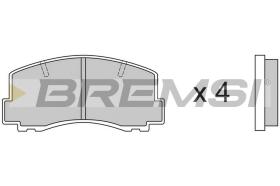 Bremsi BP2256 - B. PADS MITSUBISHI