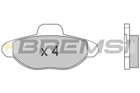 Bremsi BP2552 - B. PADS FIAT, LANCIA