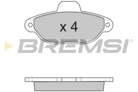 Bremsi BP2600 - B. PADS FIAT 500 FIAT PANDA FIAT PUNTO