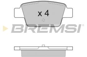 Bremsi BP2947 - B. PADS FIAT, ALFA ROMEO, LANCIA