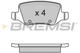 Bremsi BP2983 - B. PADS MERCEDES-BENZ