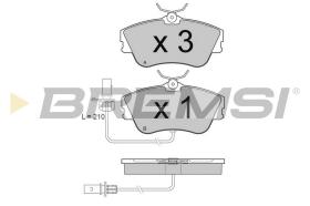 Bremsi BP2994 - B. PADS VW