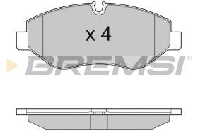 Bremsi BP3292 - B. PADS MERCEDES-BENZ, VW