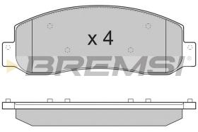 Bremsi BP3306 - B. PADS FORD
