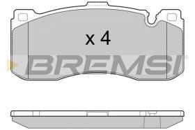 Bremsi BP3472 - B. PADS BMW, MINI