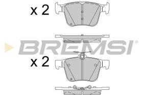 Bremsi BP3517 - B. PADS VW, AUDI, SEAT, CUPRA, SKODA
