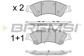 Bremsi BP3527 - B. PADS FORD