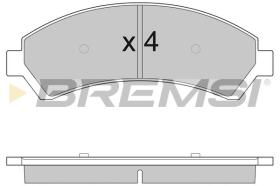 Bremsi BP2920 - B. PADS CHEVROLET