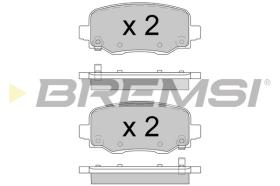 Bremsi BP3604 - B. PADS FIAT, JEEP