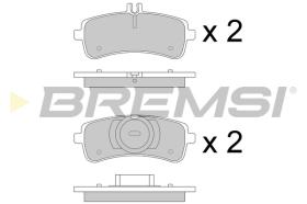 Bremsi BP3774 - B. PADS MERCEDES-BENZ