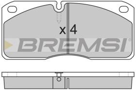 Bremsi BP7258 - BRAKE PADS