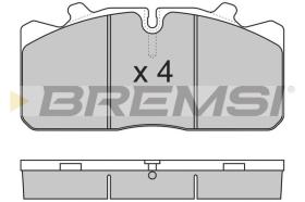Bremsi BP7285 - BRAKE PADS