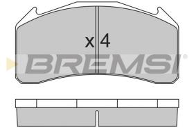 Bremsi BP7319 - BRAKE PADS