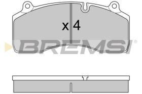 Bremsi BP7333 - BRAKE PADS