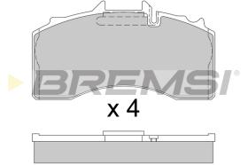 Bremsi BP7340 - BRAKE PADS