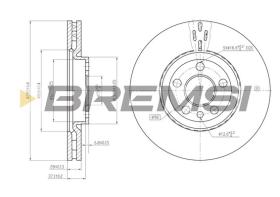 Bremsi CD7165V - BRAKE DISCS