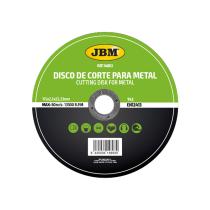 JBM 14893 - DISCO DE CORTE T42 PARA METAL 115X2.5MM