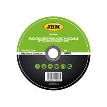 JBM 14900 - DISCO DE CORTE T41 PARA ACERO INOXIDABLE 125X1.6MM