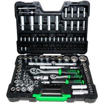 JBM 54036 - ESTUCHE DE HERRAMIENTAS DE 113 PIEZAS CON VASOS HEXAGONALES