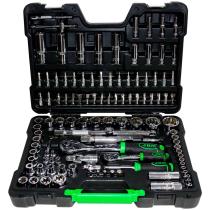 JBM 54047 - ESTUCHE DE HERRAMIENTAS DE 113 PIEZAS VASOS DE 12 CANTOS CRO