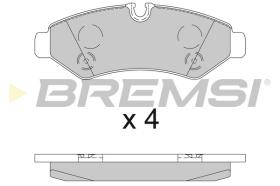 Bremsi BP3848 - B. PADS MERCEDES-BENZ