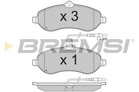 Bremsi BP3283TR - BRAKE PADS
