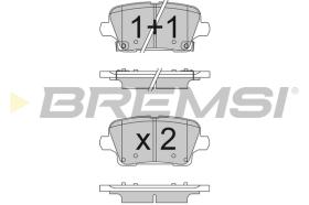 Bremsi BP3841 - B. PADS OPEL