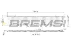 Bremsi FC0085C - CABIN FILTER