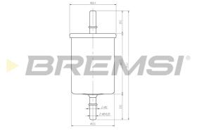 Bremsi FE0061 - SUBFAMILIA DE MECAFILTER