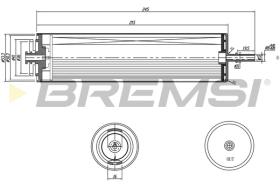 Bremsi FE0353 - SUBFAMILIA DE MECAFILTER