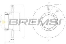 Bremsi CD5130V - BRAKE DISCS