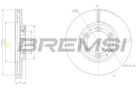 Bremsi CD7946V - BRAKE DISCS