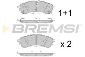 Bremsi BP3901 - BRAKE PADS