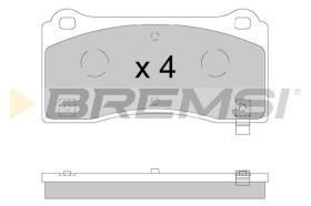 Bremsi BP3900 - BRAKE PADS