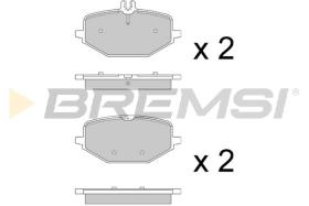 Bremsi BP3884 - BRAKE PADS