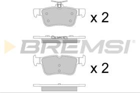 Bremsi BP3877 - BRAKE PADS