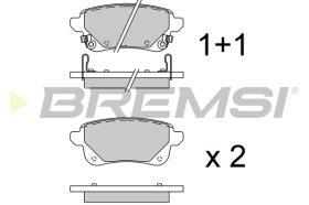 Bremsi BP3920 - BRAKE PADS