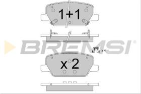 Bremsi BP3881 - BRAKE PADS