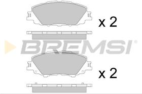 Bremsi BP3880 - BRAKE PADS